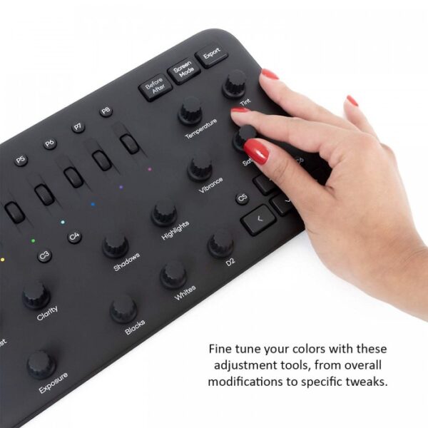 Loupedeck+ Plus Photo and Video Editing Console