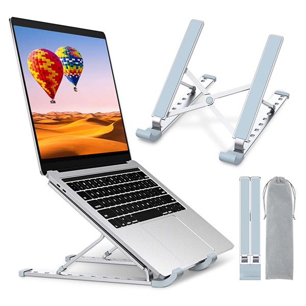 Aluminum Alloy Adjustable Portable Folding Notebook Stand Foldable Laptop Stand