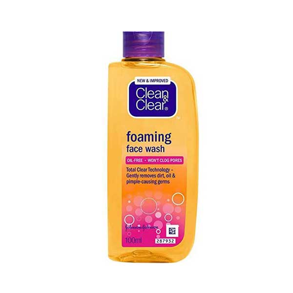 Clean & Clear Foaming Face Wash Oil Free 100ml